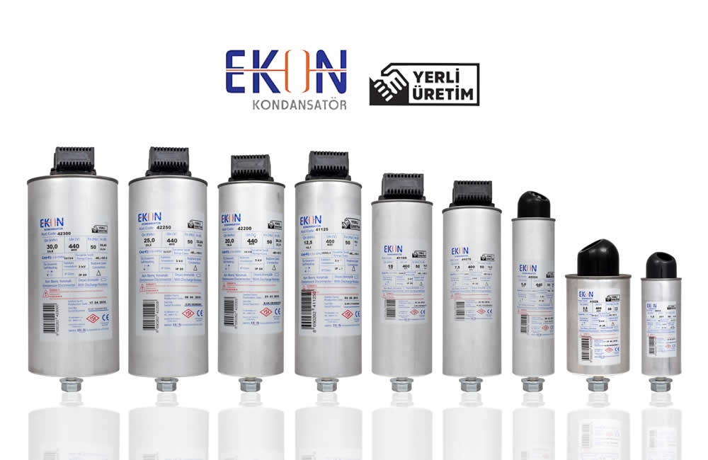 7,5 kVAR KONDANSATÖR Trifaze 400V