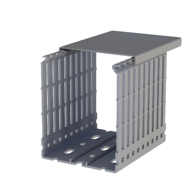 40X60 DELİKLİ KABLO KANALI - PANO TİP KABLO KANALIDIR