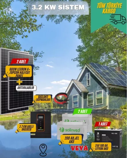 3.2 KW SOLAR SİSTEM PAKETİ