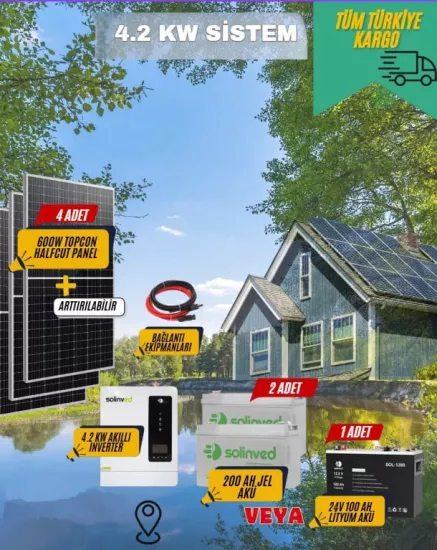 A DAN Z YE HER ŞEYİ İLE 4.2KW GÜNEŞ ENERJİSİ PAKET