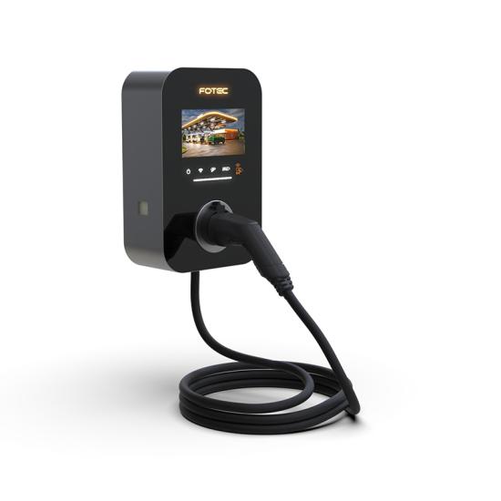 Fotec Visio Maxi 22kW 5M Kablolu Ticari Tip AC Şarj İstasyonu