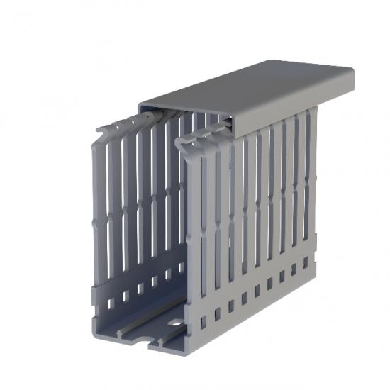APSG-80080 80x80 DELİKLİ KABLO KANALI (GRİ)