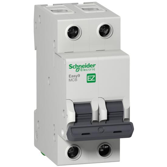 EZ9F56210 Schneider Easy9 Otomatik Sigorta 2P 10A, 6kA C Egrisi Otomat