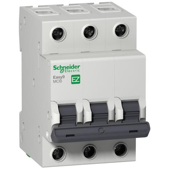 EZ9F56316 Schneider Easy9 Otomatik Sigorta 3P 16A,  C Egrisi Otomat